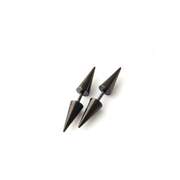 Men's Cone Titanium Steel Earrings