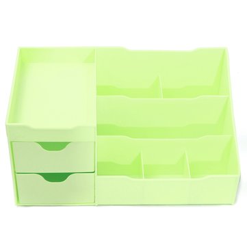 4 Colors Plastic Cosmetic Organizer Pull-out Storage Compartment Nail Polish Case