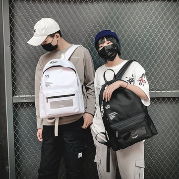 Ins Wind Bag Female High School Backpack Sen College Students Male Street Shooting Large Capacity Travel Backpack