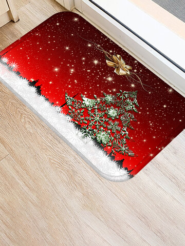 40 * 60cm Feliz Navidad Patrón Alfombra antideslizante 
