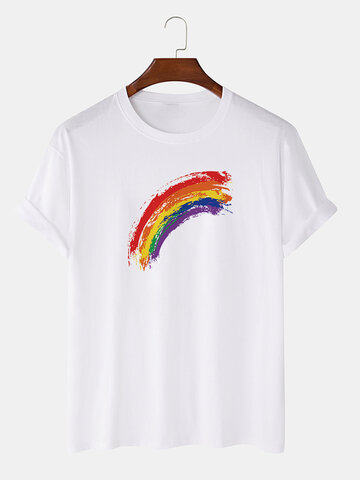 Rainbow&Colorful Pattern T-shirts