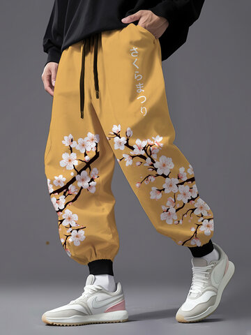 Fiori di ciliegio giapponesi Pantaloni