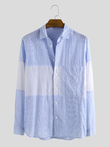 100% Cotton Patchwork Shirt