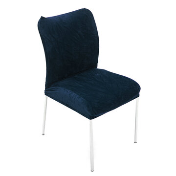 2Pcs Chair Seat Cover Farley Short Plush Universal