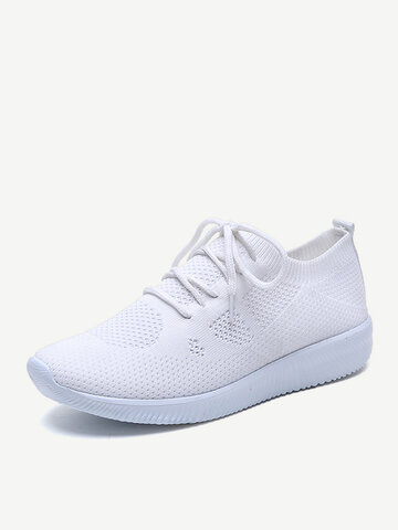 Mesh Knitted Outdoor Sport Casual Shoes