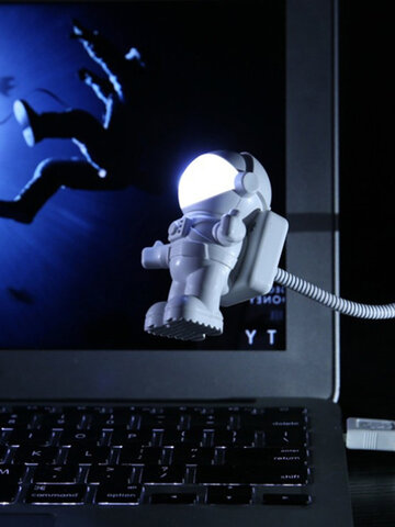 Astronaut LED Night Light Astronaut USB Night Light Creative USB Book Light Computer Desk Lamp