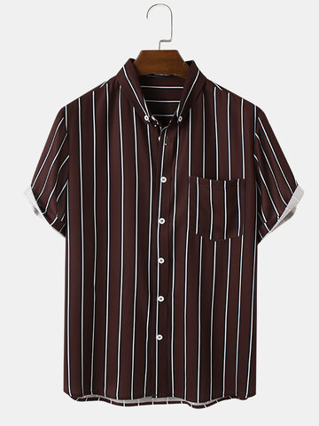 Striped Button Down Shirts
