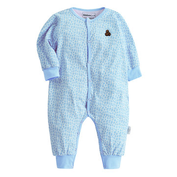 Solid Cotton Baby Romper For 0-24M