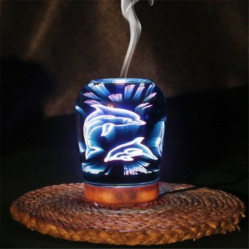 Dolphin 3D Humidifier Aromatherapy Lamp