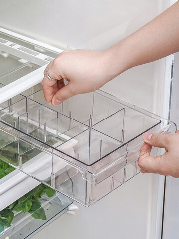 1 шт Кухонный холодильник Органайзер Ящики Фрукты Овощи яйца Хранение Коробка