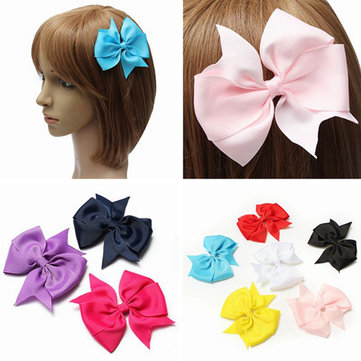 1 Pcs DIY Ribbon Butterfly Hair Bow Wedding Party Home Decoration 