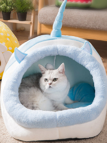 Pet Cat Yurt Semi-Closed Cat Cage Pet Supplies
