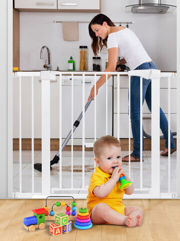 स्वचालित समापन सुरक्षा द्वार अल्ट्रा-वाइड क्रॉसिंग बेबी डोर उपयुक्त फॉर हाउस सीढ़ी सीढ़ी पोर्च