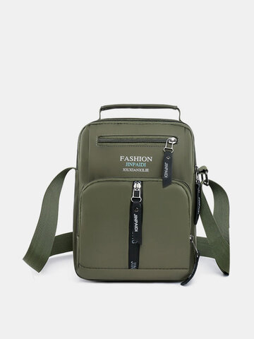 Oxford Multi-pocket Large Capacity Multi-Layers Waterproof Crossbody Bag Chest Bag Sling Bag