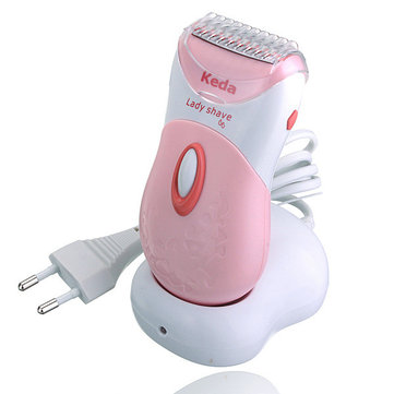 

Keda KD-187 Electric Hair Remover Washable Dry Wet Rechargeable Trimmer Lady Shaver Epilator