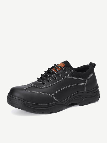 Zapatos de seguridad en el trabajo con puntera de acero para hombres