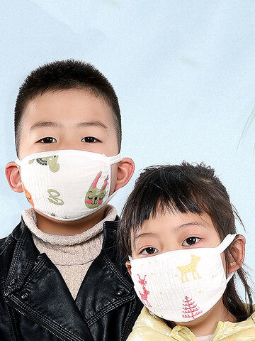 Meltblown Cloth Child Protective Face Mask 5 Layers 