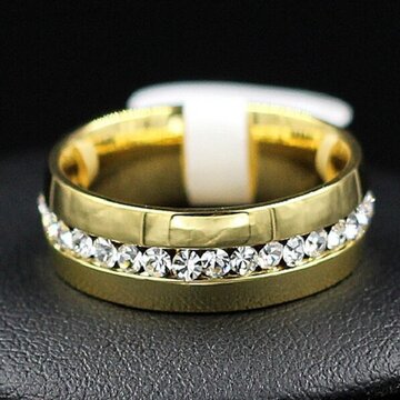 Модные серебряные золотые кольца