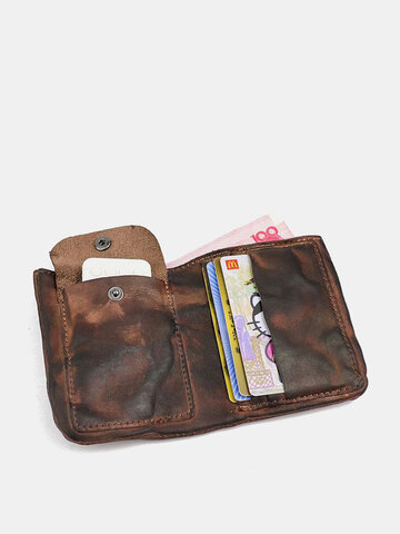 Vintage Genuine Leather Purse Wallet