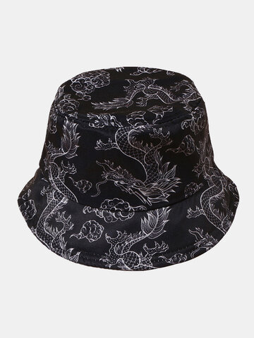 Unisex Chinese Dragon Bucket Hat