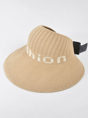 Women's Cotton Outdoor Foldable Visor Hat