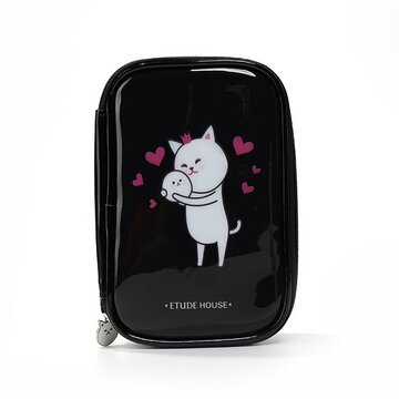 Lovely Compact Cartoon Storage Cosmetic Bag Women Must-have Make Up Organizer Case 