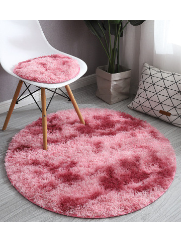 Sedia con cesto appeso rotondo con tappeto sfumato nordico tie-dye Yoga Tappetino per soggiorno
