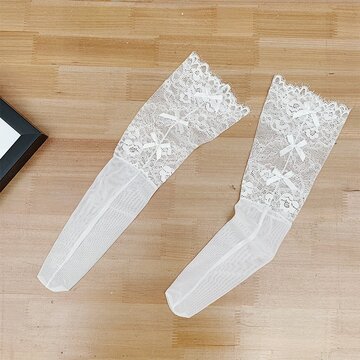 Summer Thin Lace Middle Tube Socks