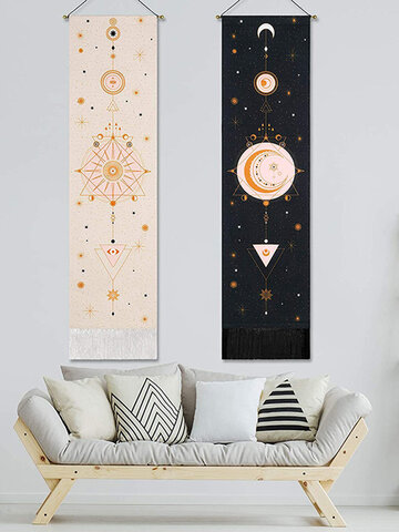 Bohemian Tapestry Moon Phase Pattern Art Home Decoration Living Room Bedroom Decoration