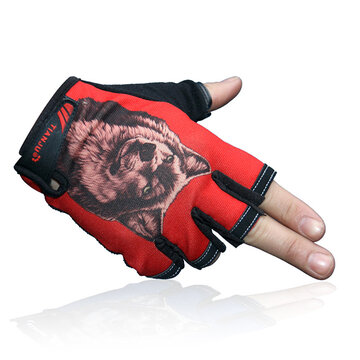 Half-Finger Fishing Gloves Thin Breathable Antiskid Outdoor 