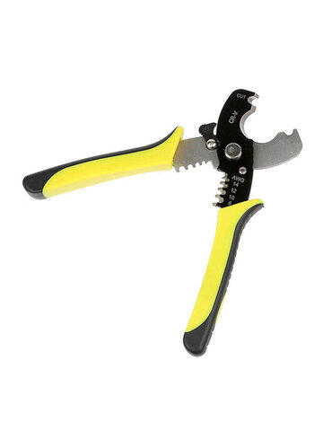 Electric Cable Cutter Wire Stripper Stripping Plier Hand Tool