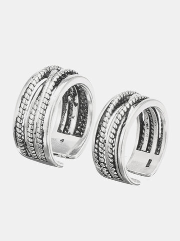 Винтажное серебряное кольцо Classic