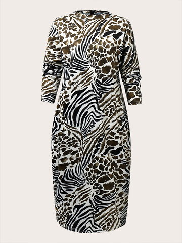 Leopard Bodycon Print Dress