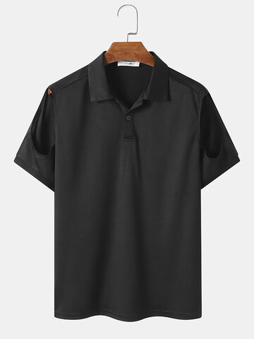 Camisas de golfe manga recortada Design