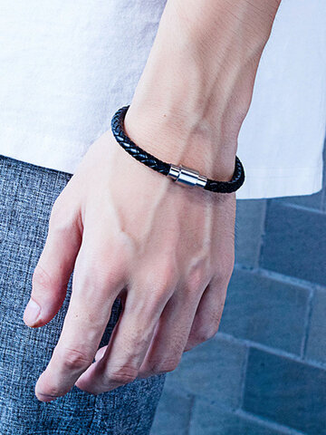 Trendy Titanium Steel Men's Bracelet