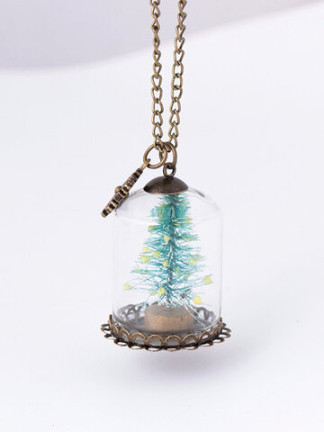 Fashion Christmas Tree Necklace 