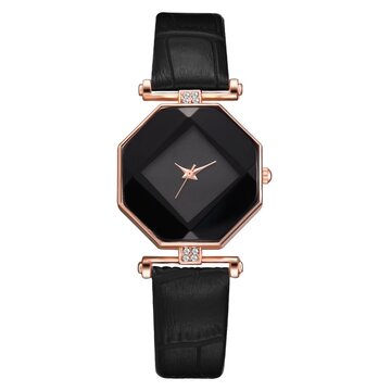Trendy Diamond Mirror Quartz Watch