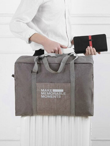 Nylon Luggage Bag Large Capacity Travel Storage Bag Outdoor Must-have Light Storage Bag