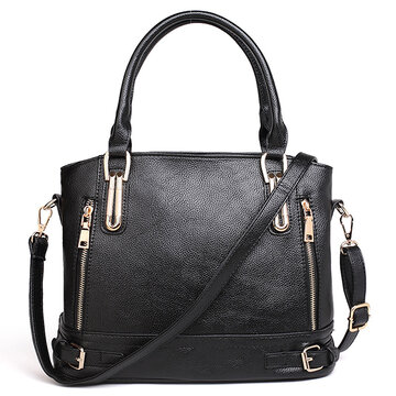 Women PU Leather Handbags Ladies Shoulder Bags Tote Bag