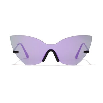 Retro Cat Eye Anti-UV Metal Temple Sunglasses