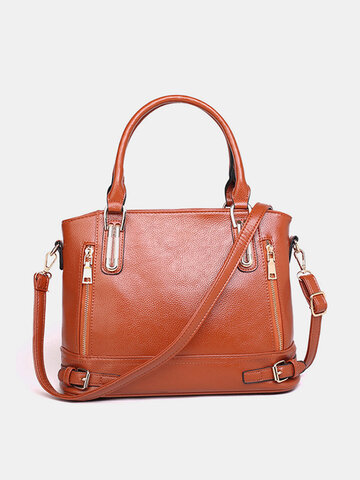 Women PU Leather Handbags Ladies Shoulder Bags Tote Bag