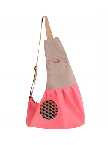 4 Colors Cotton Pet Shoulder Bag Carrier