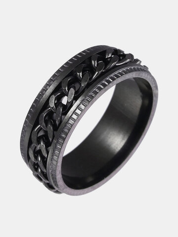 Titanium Steel Chain Ring