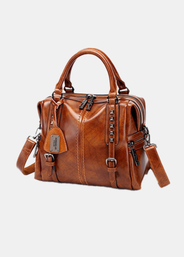 Rivet Multi-pocket Handbag