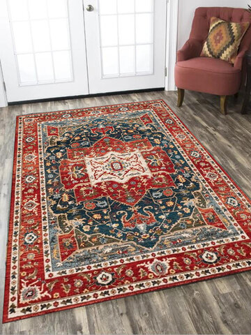 Vintage Moroccan Rug Living Room Bedroom Persian Style Decoration Large Area Carpet Coffee Table Non-slip Floor Mat