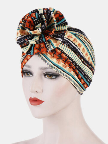 Women's Headscarf Hat Beanie Suit Flower Hooded Hat