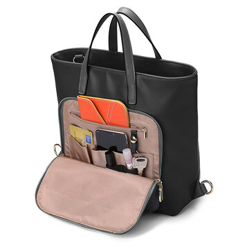 Women Multi-carry Backpack Patchwork Crossbody Bag Satchel