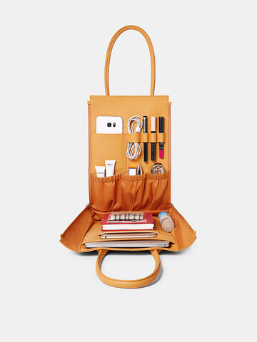 DREAME Multi-slots Casual Multifunction Cosmetic Handbag