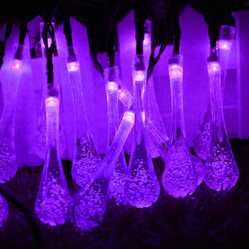 7M 50LED Батарея Bubble Ball Fairy String Lights Сад Party Xmas Свадебное Домашний декор