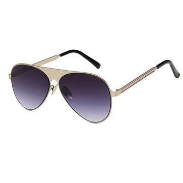 Anti-UV Metal Matt Sunglasses